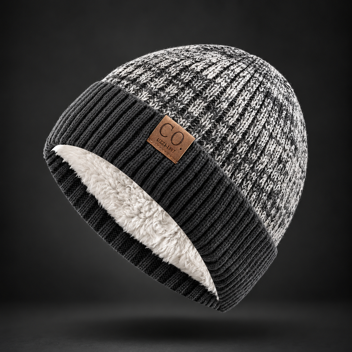 Maison Knit Fur Beanie