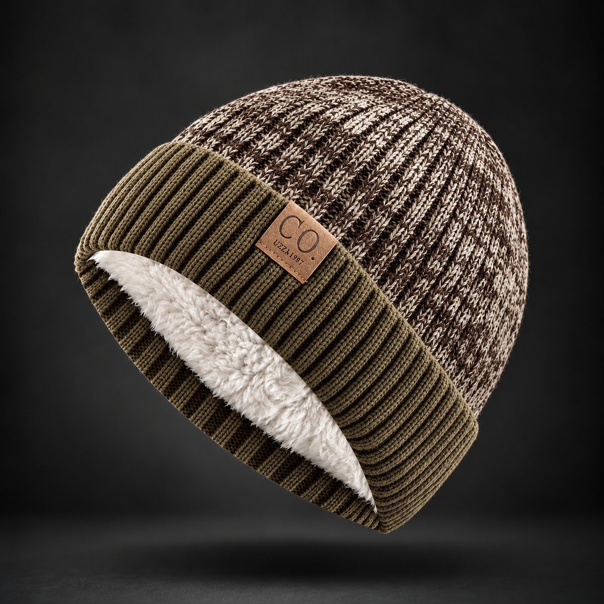 Maison Knit Fur Beanie