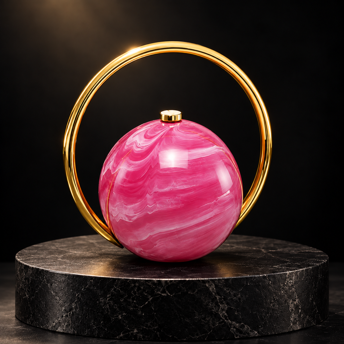 Roma Orb Clutch Bag
