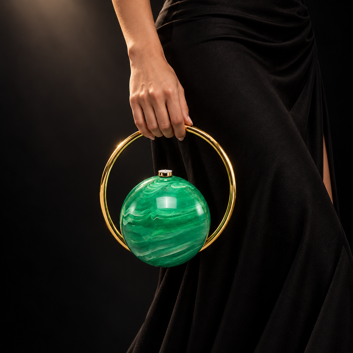 Roma Orb Clutch Bag