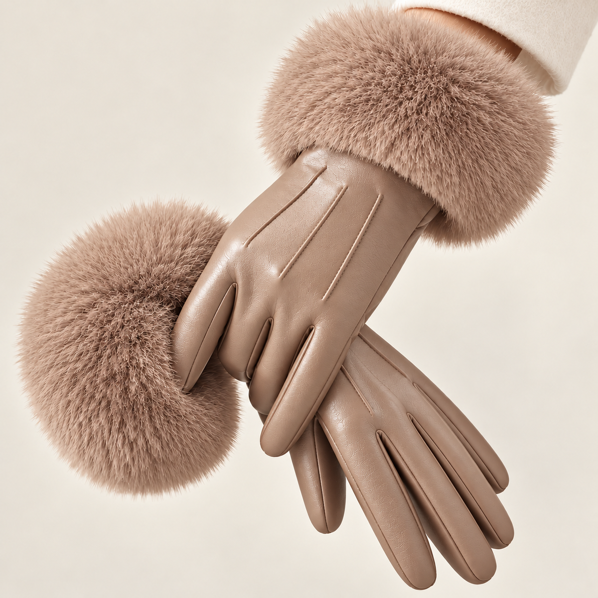 Mariel Fur Gloves