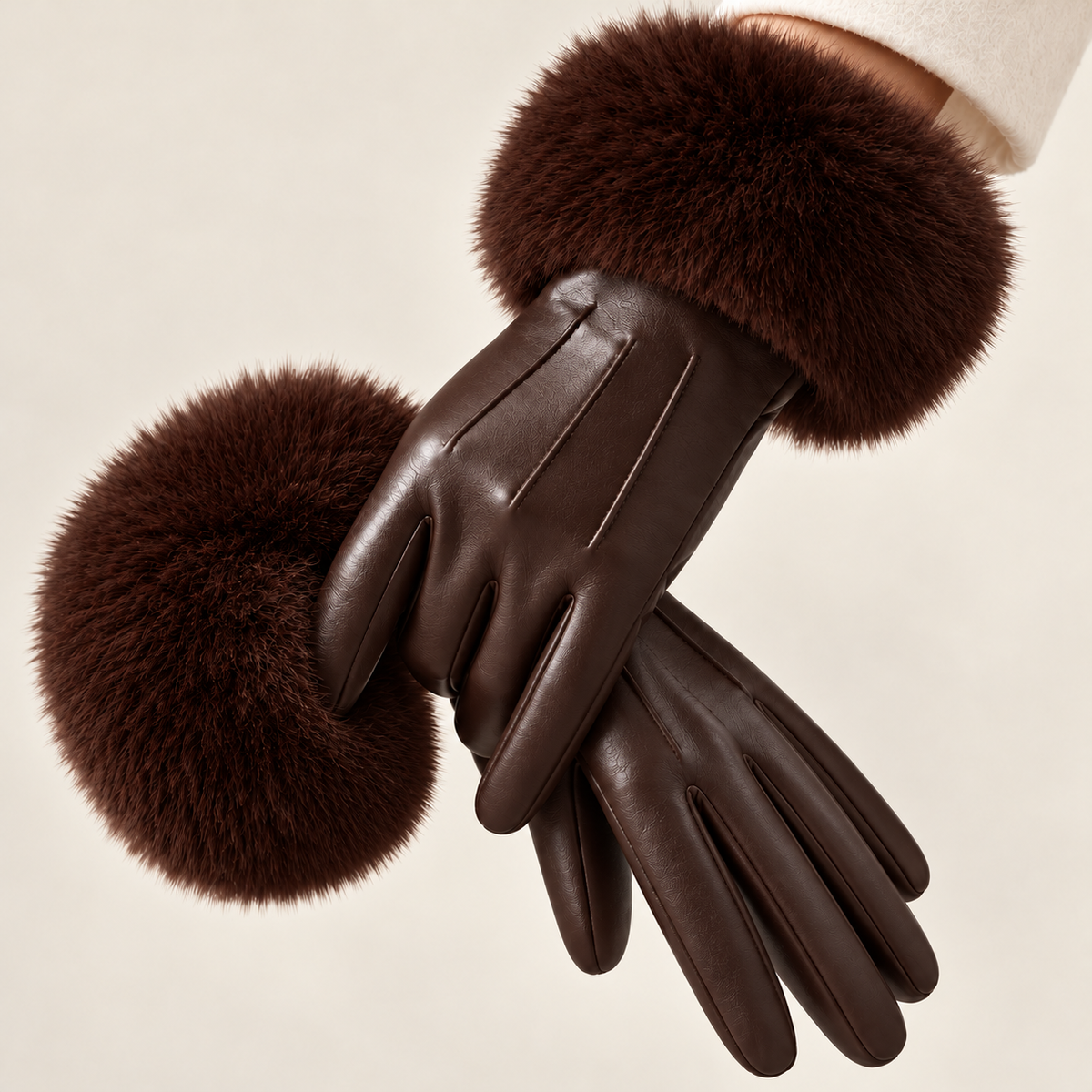 Mariel Fur Gloves