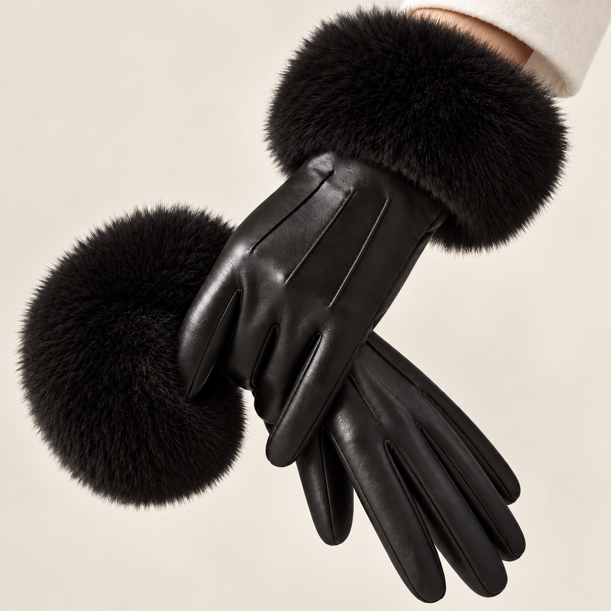 Mariel Fur Gloves