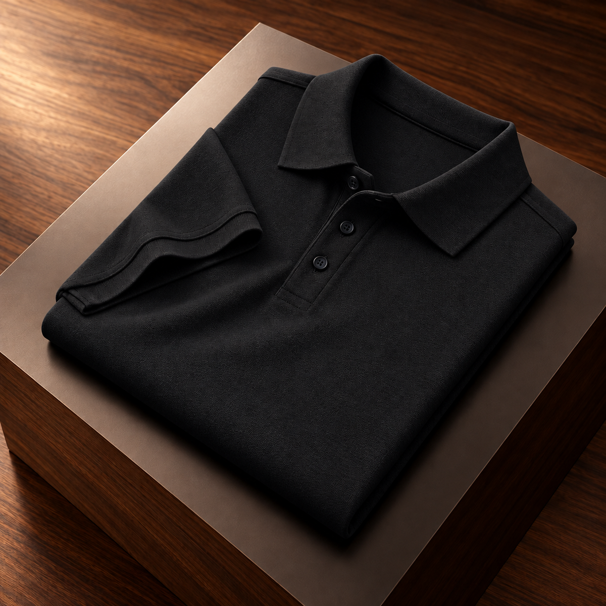 Enzo Merino Wool Polo Shirt