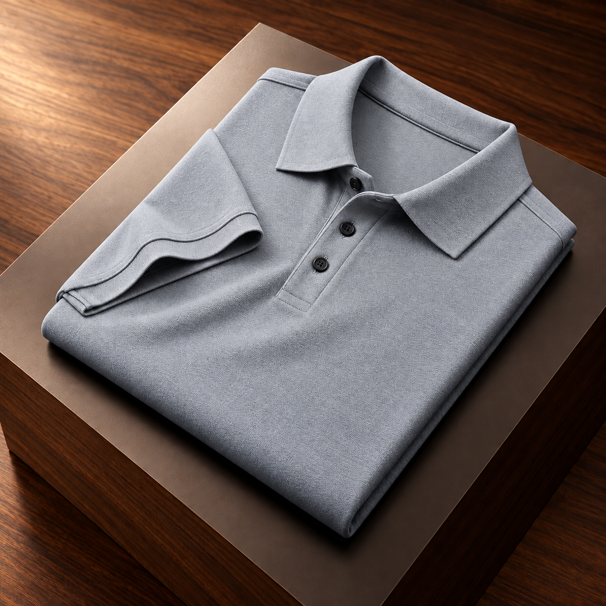 Enzo Merino Wool Polo Shirt