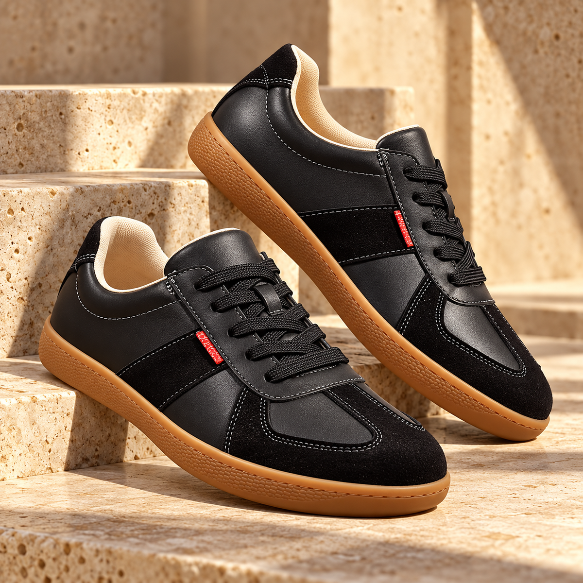 Prescott Leather Court Sneaker