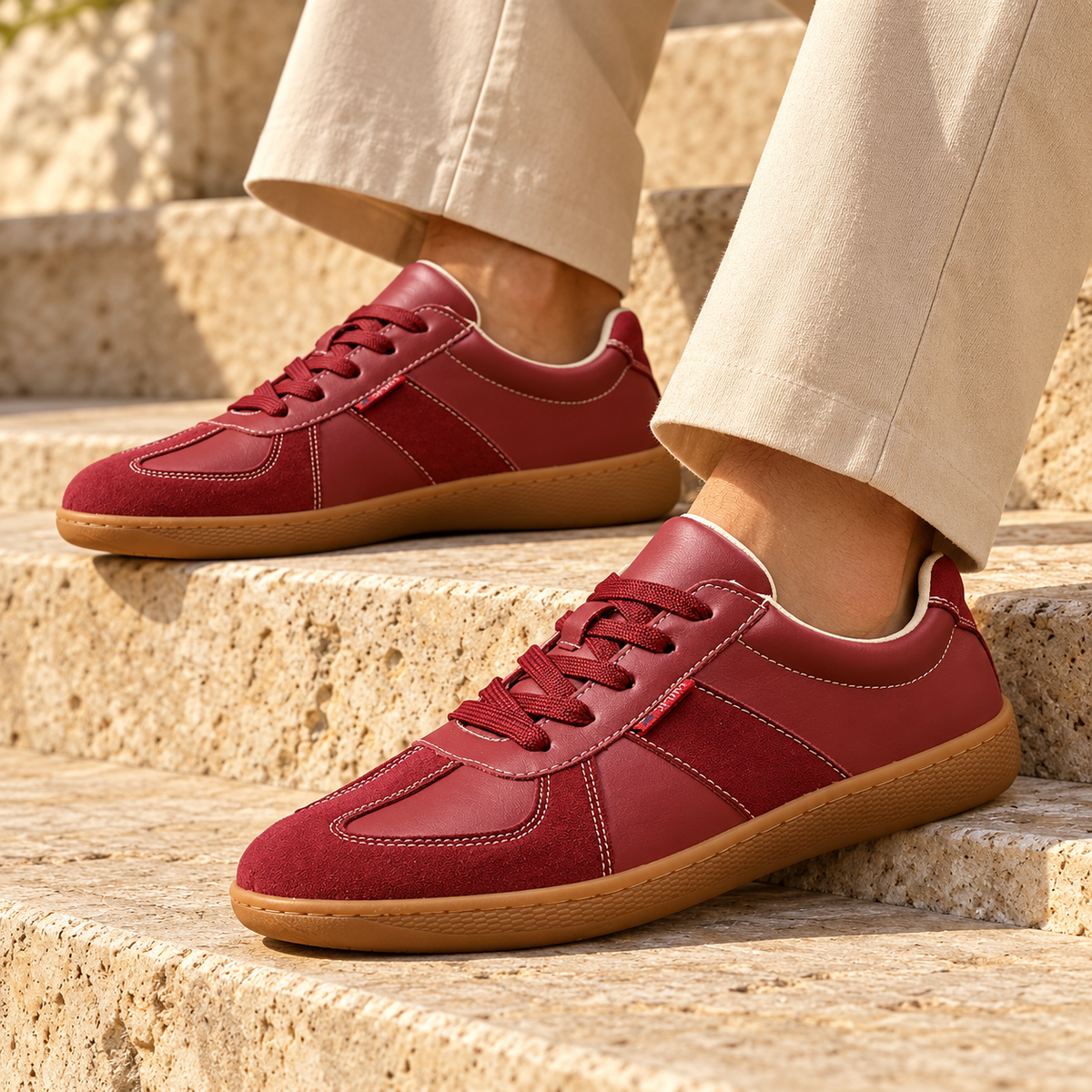 Prescott Leather Court Sneaker