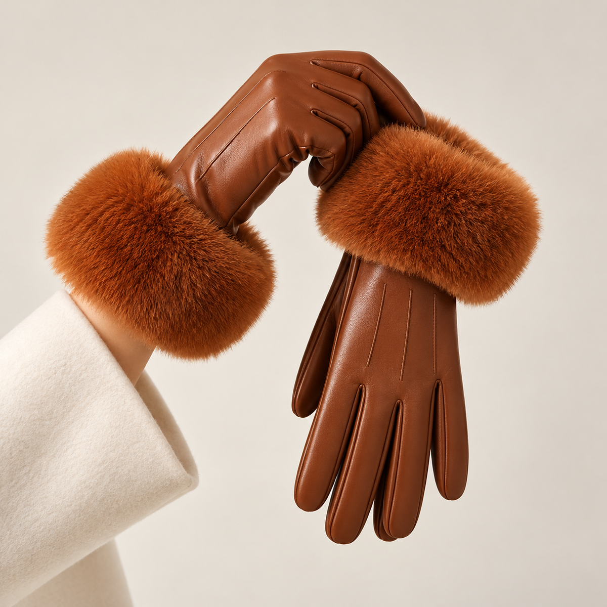 Mariel Fur Gloves
