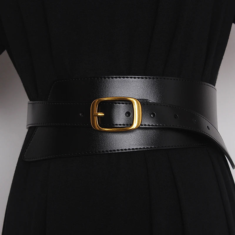 Francesca Leather Wrap Waist Belt