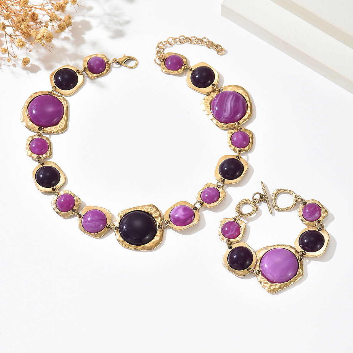 Azami Gemstone Jewelry Set