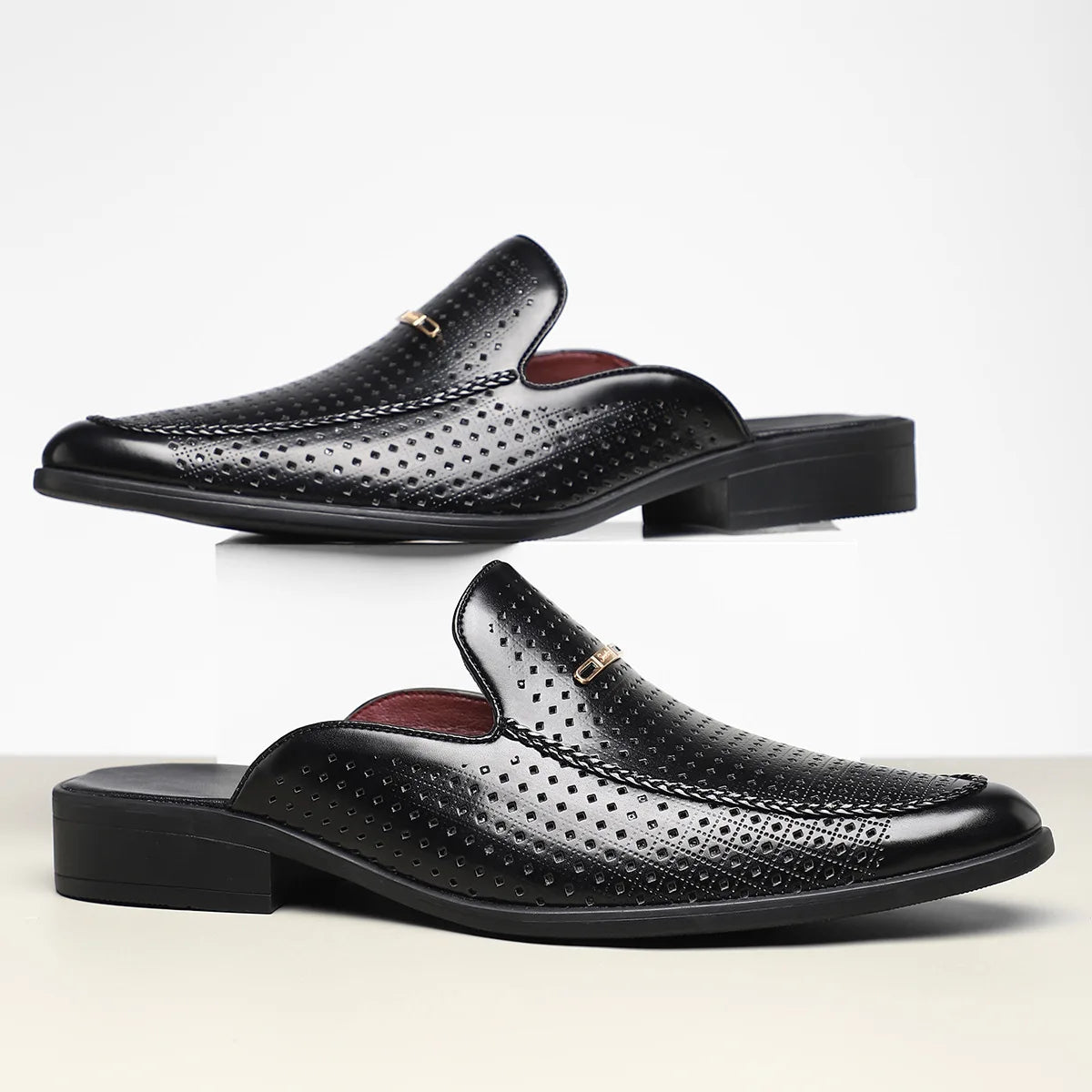 Moretti Leather Mule