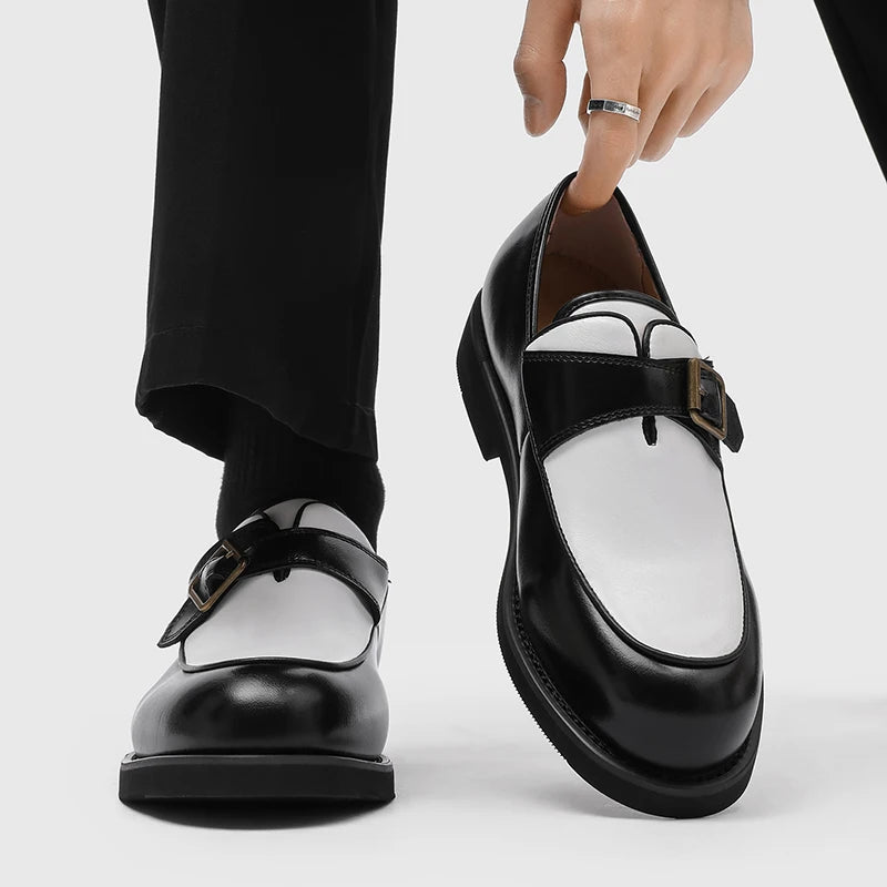Denzel Hugh Leather Monkstrap