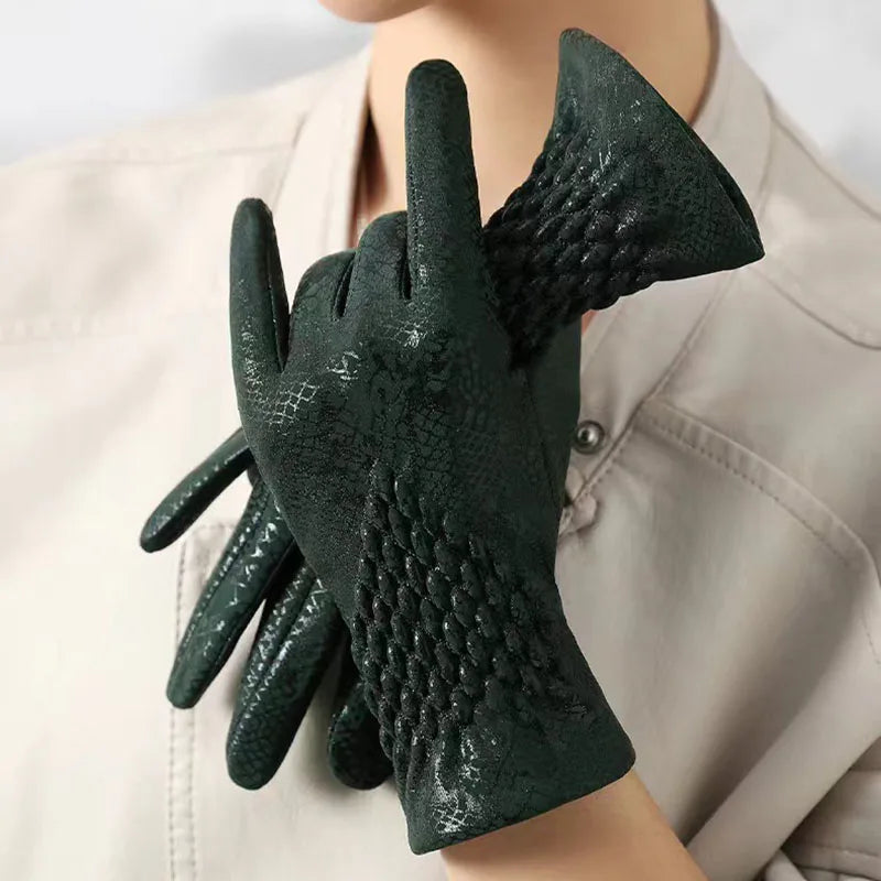 Francis Snakeskin Gloves