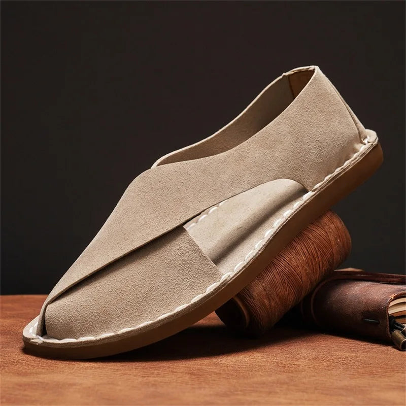 Santos Suede Sandal