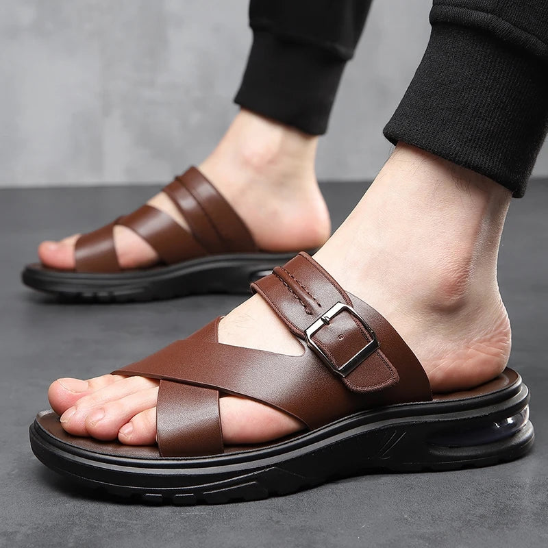 Costa Orthopedic Leather Sandal