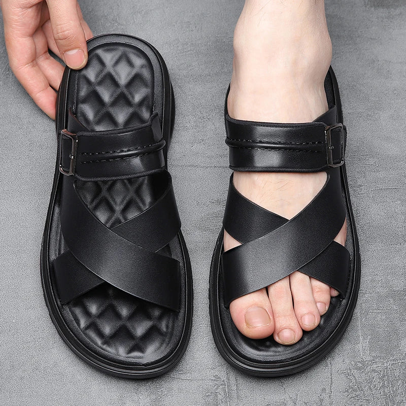 Costa Orthopedic Leather Sandal