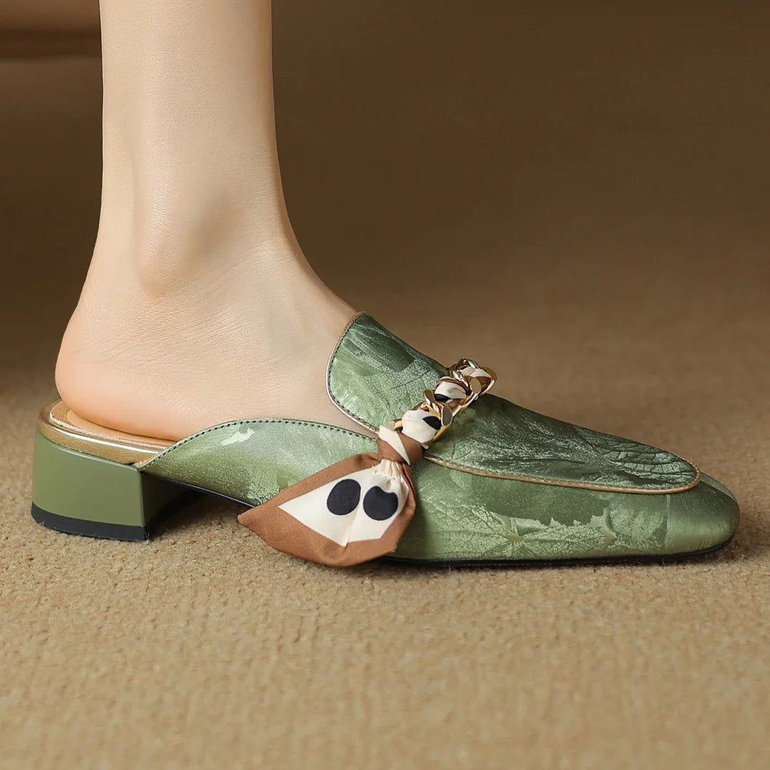 Mariah Genuine Leather Mule