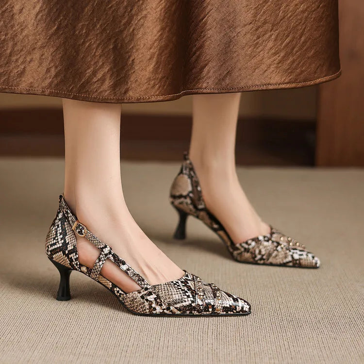 Sephora Snakeskin Leather Pump