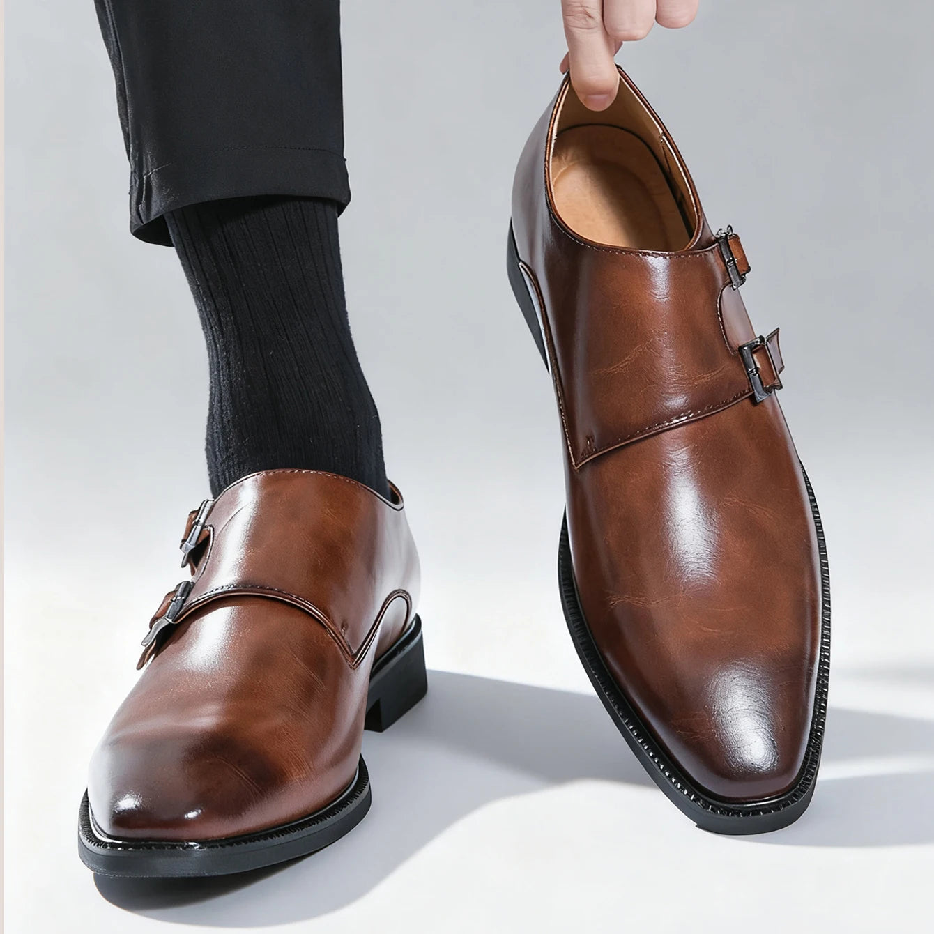 Fontana Leather Monkstrap