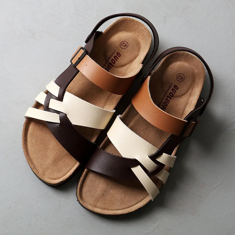 Damian Leather Beach Sandal