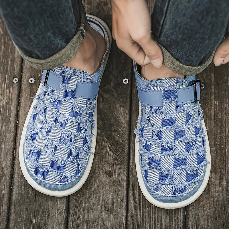 Jaxon Denim Slides