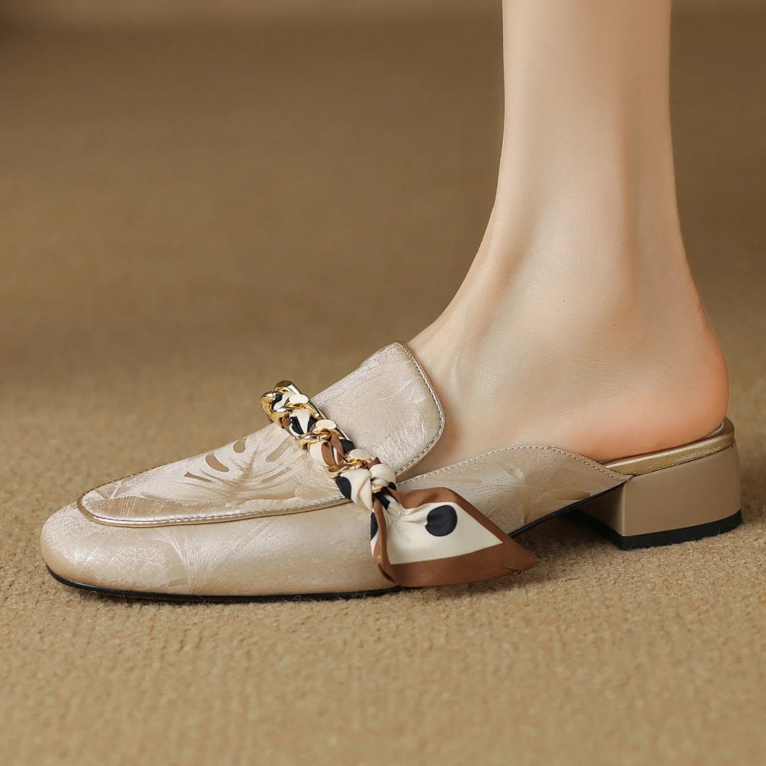 Mariah Genuine Leather Mule