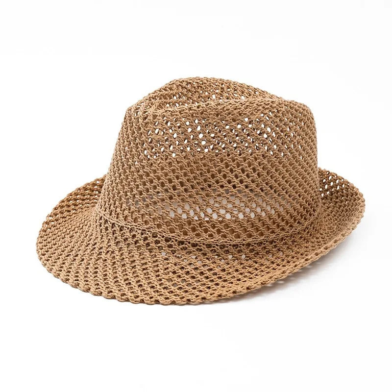 Duke Straw Fedora Hat