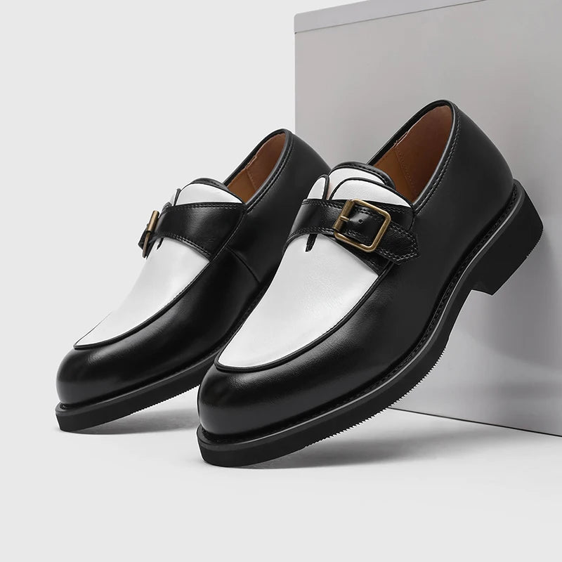 Denzel Hugh Leather Monkstrap