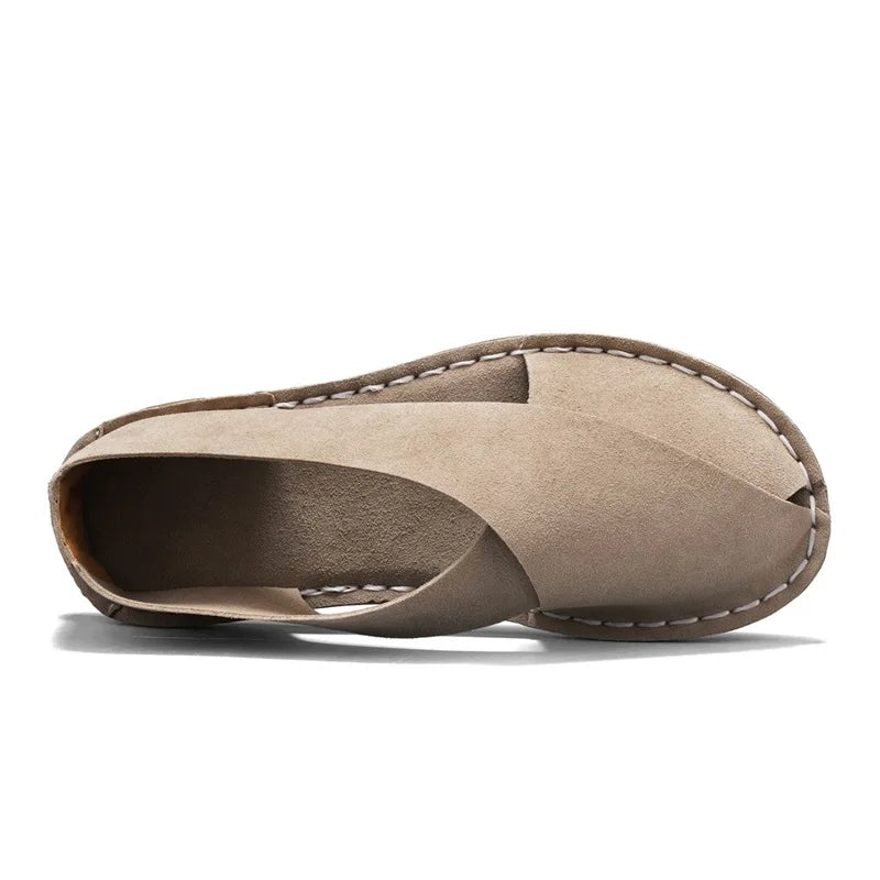 Santos Suede Sandal