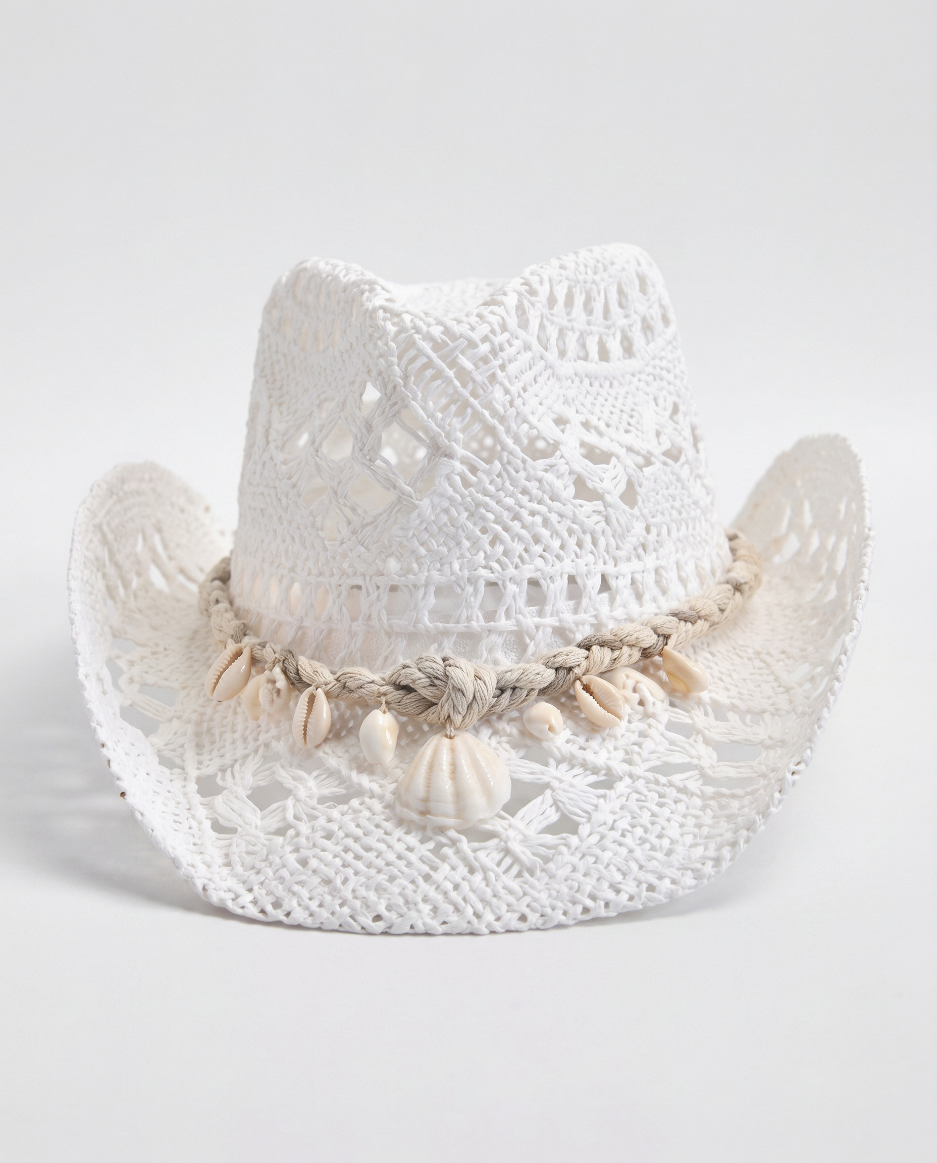 Seaside Shell Straw Hat
