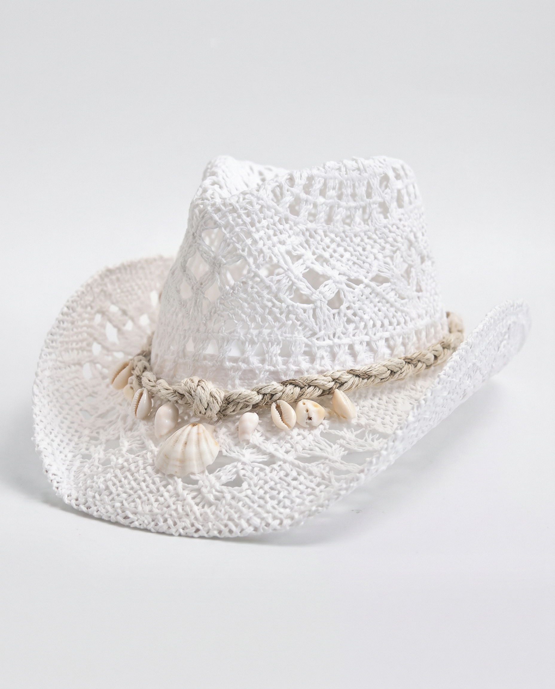 Seaside Shell Straw Hat