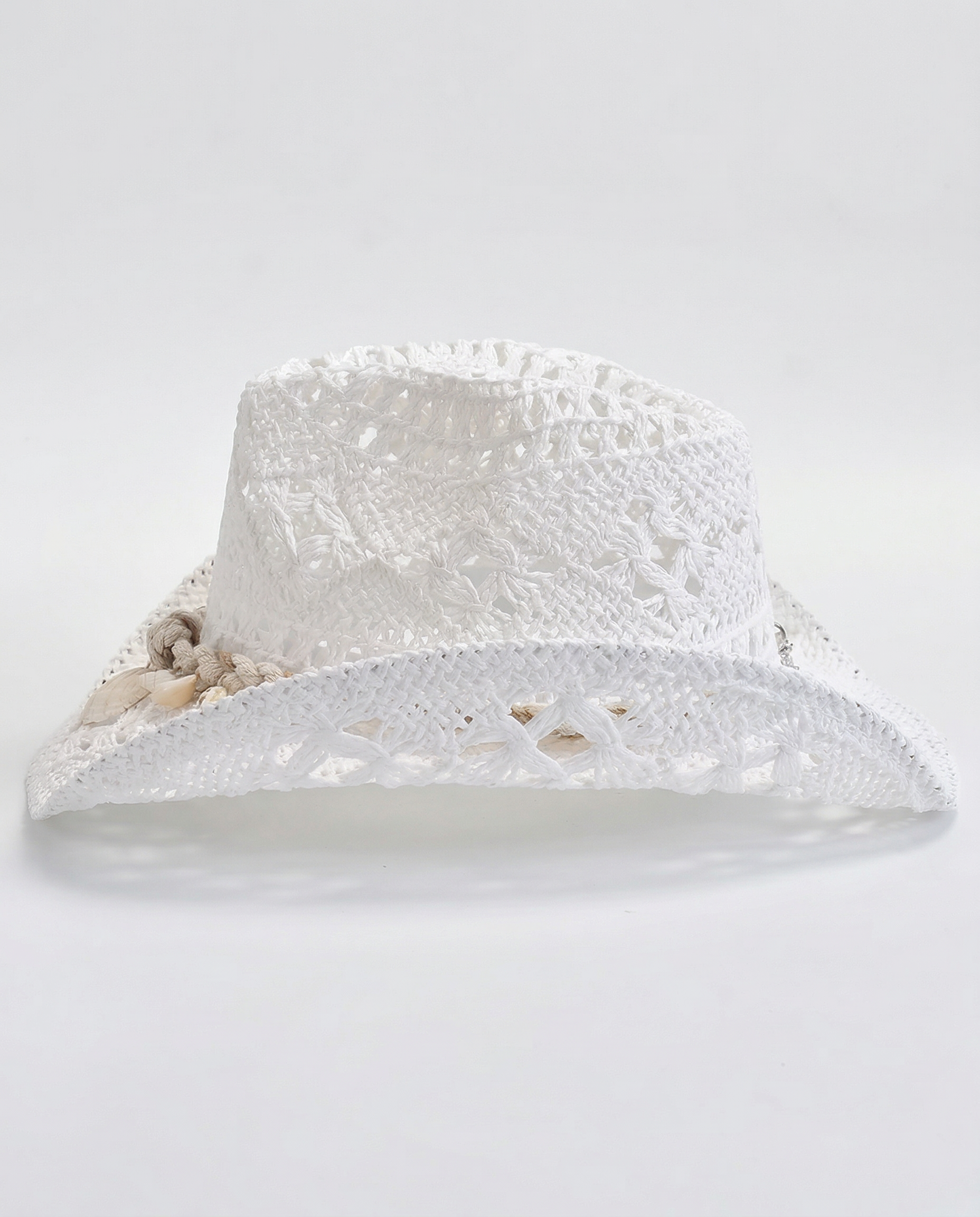 Seaside Shell Straw Hat