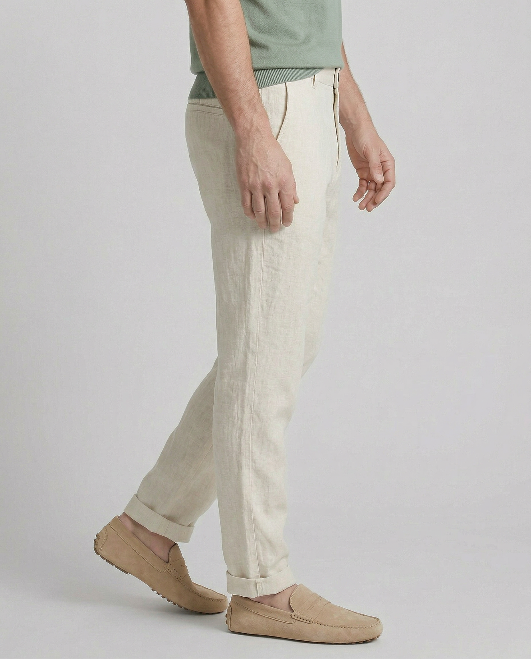 Leonardo Cotton-Linen Pant