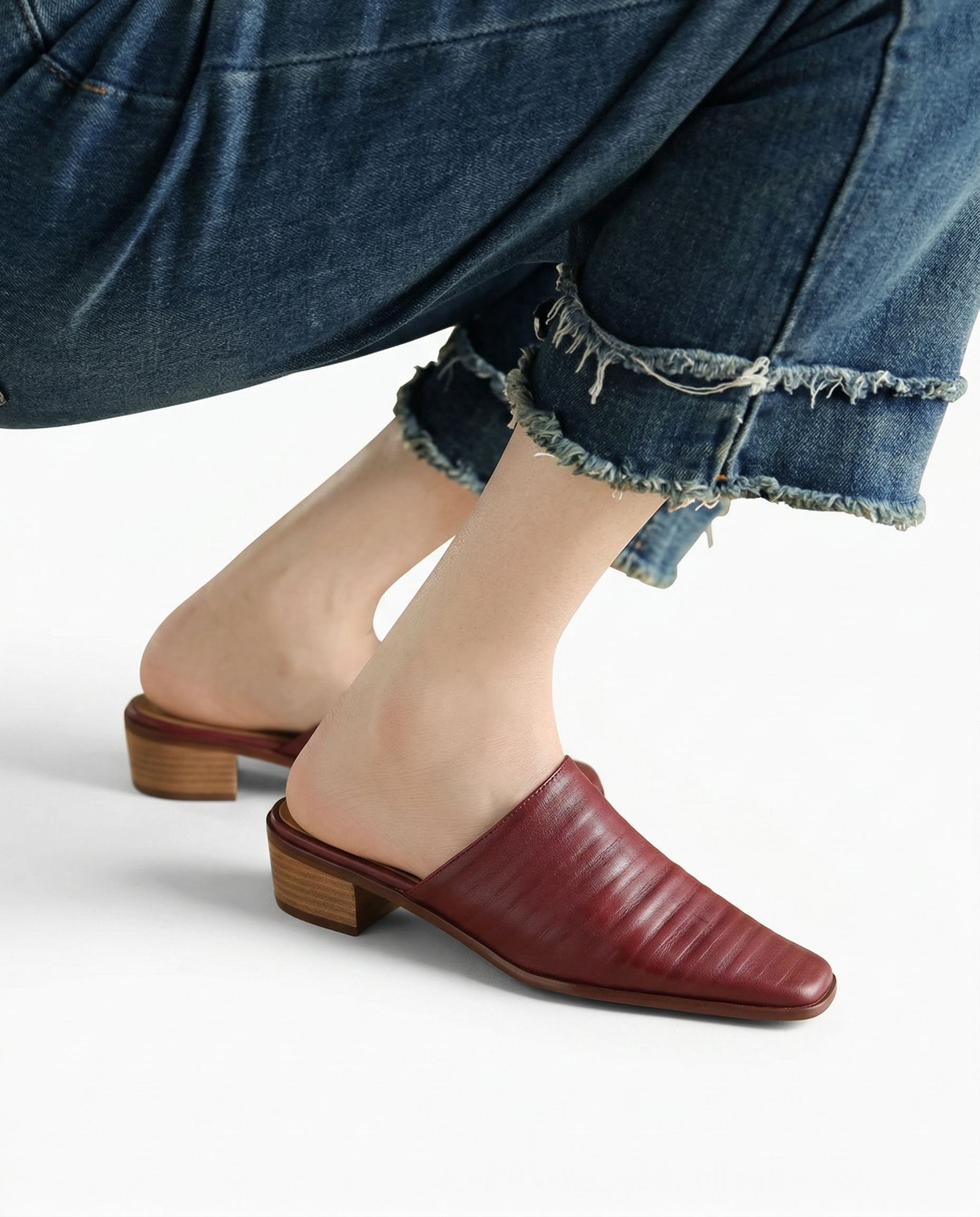 Georgina Leather Mule