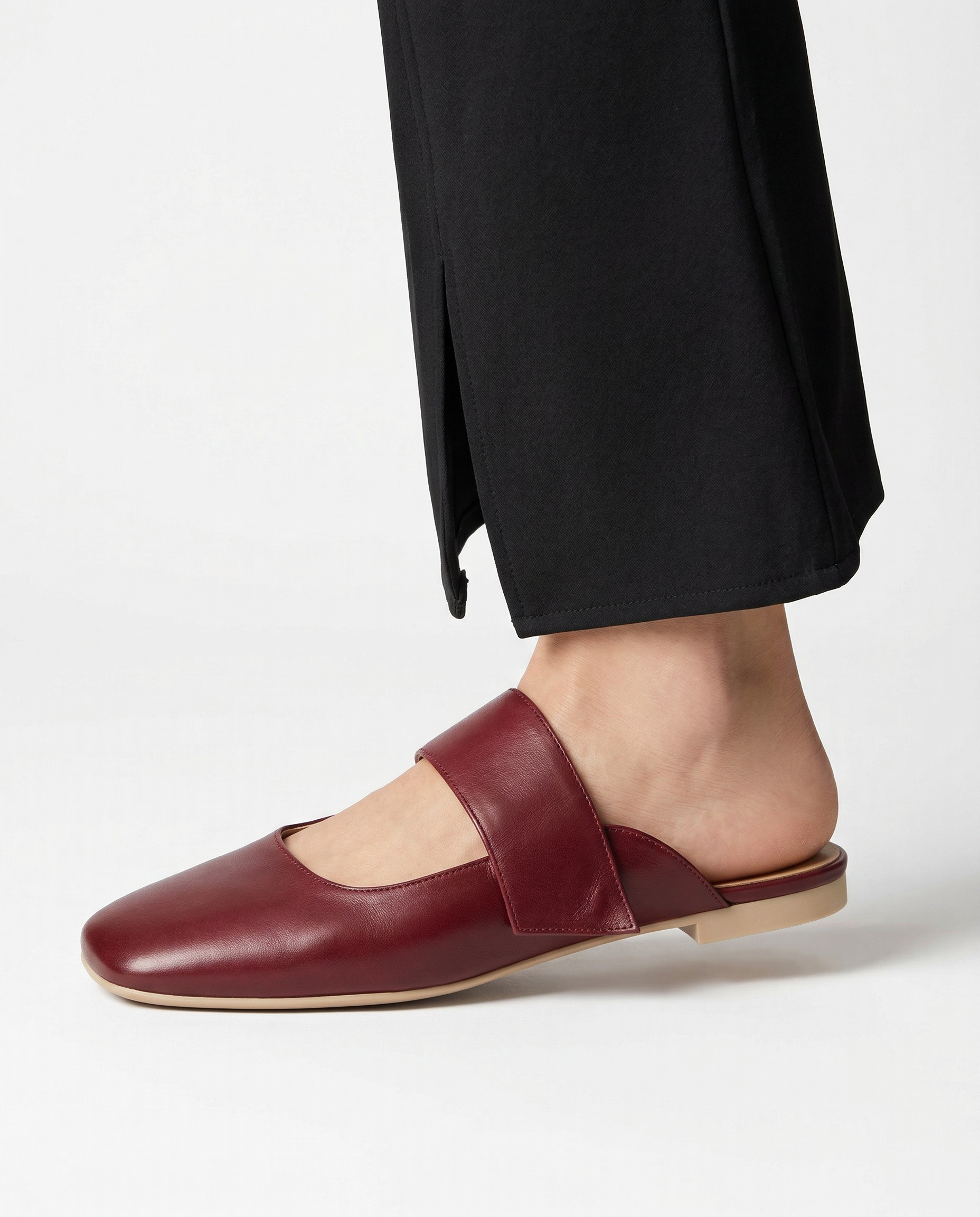 Elysia Leather Mule