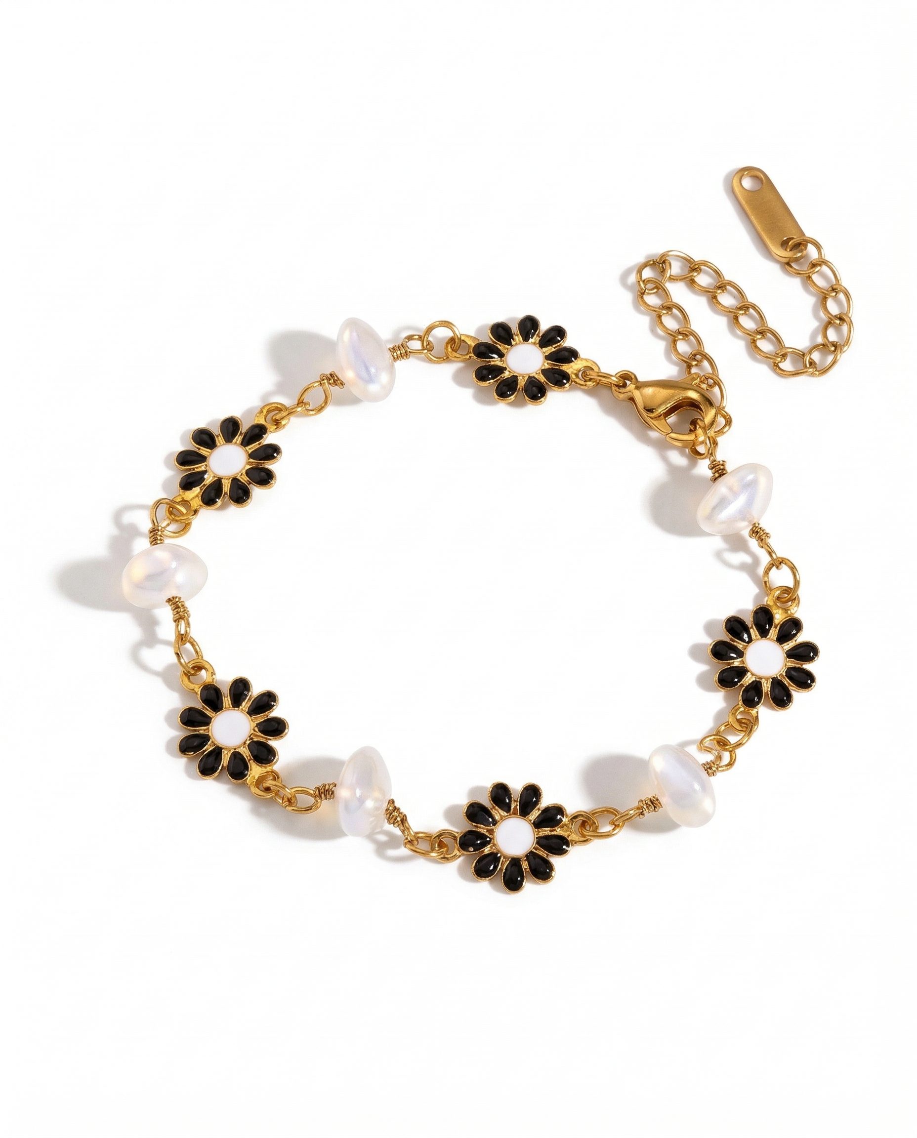 Daisy Charm Bracelet