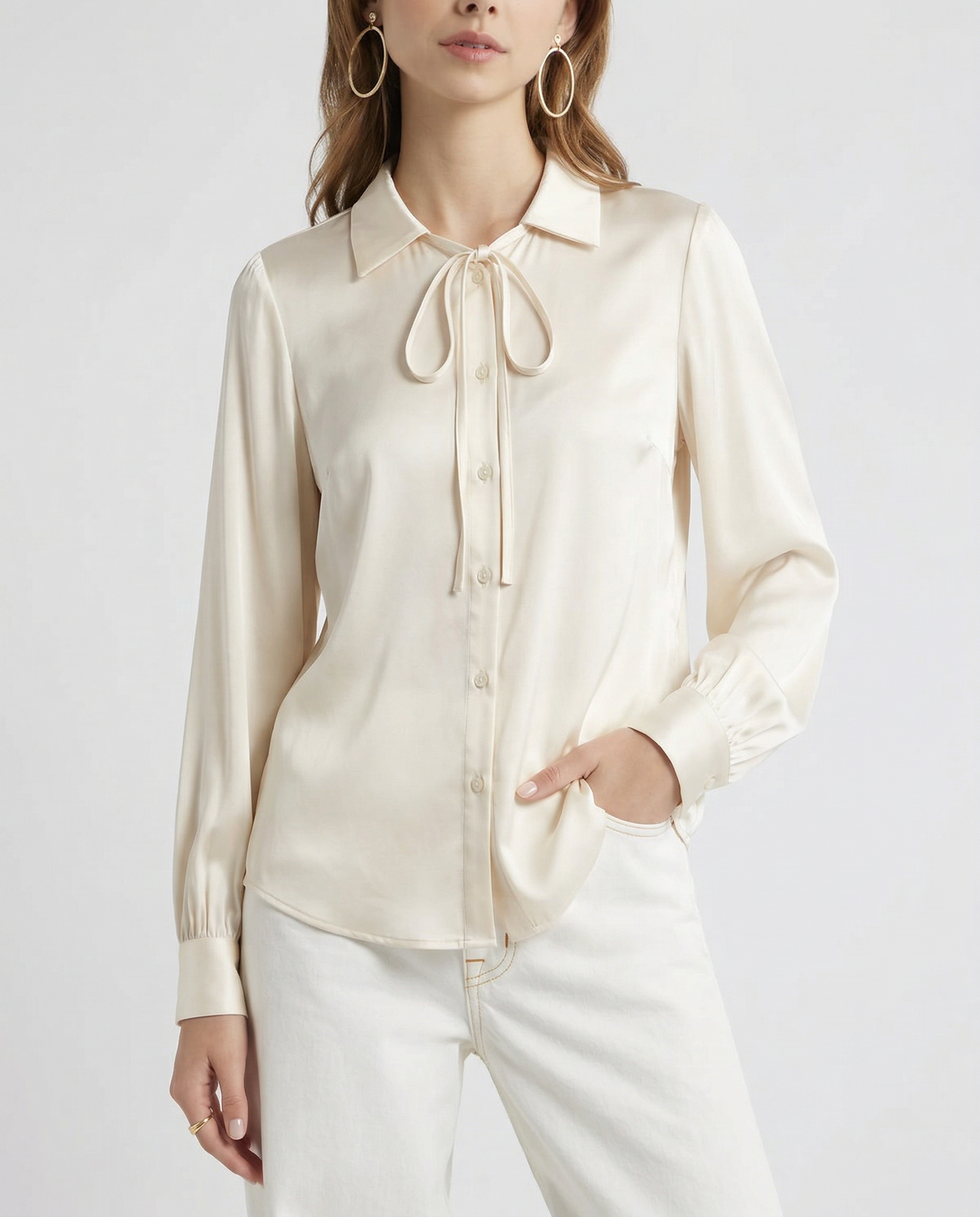 Adriana Button-Down Blouse