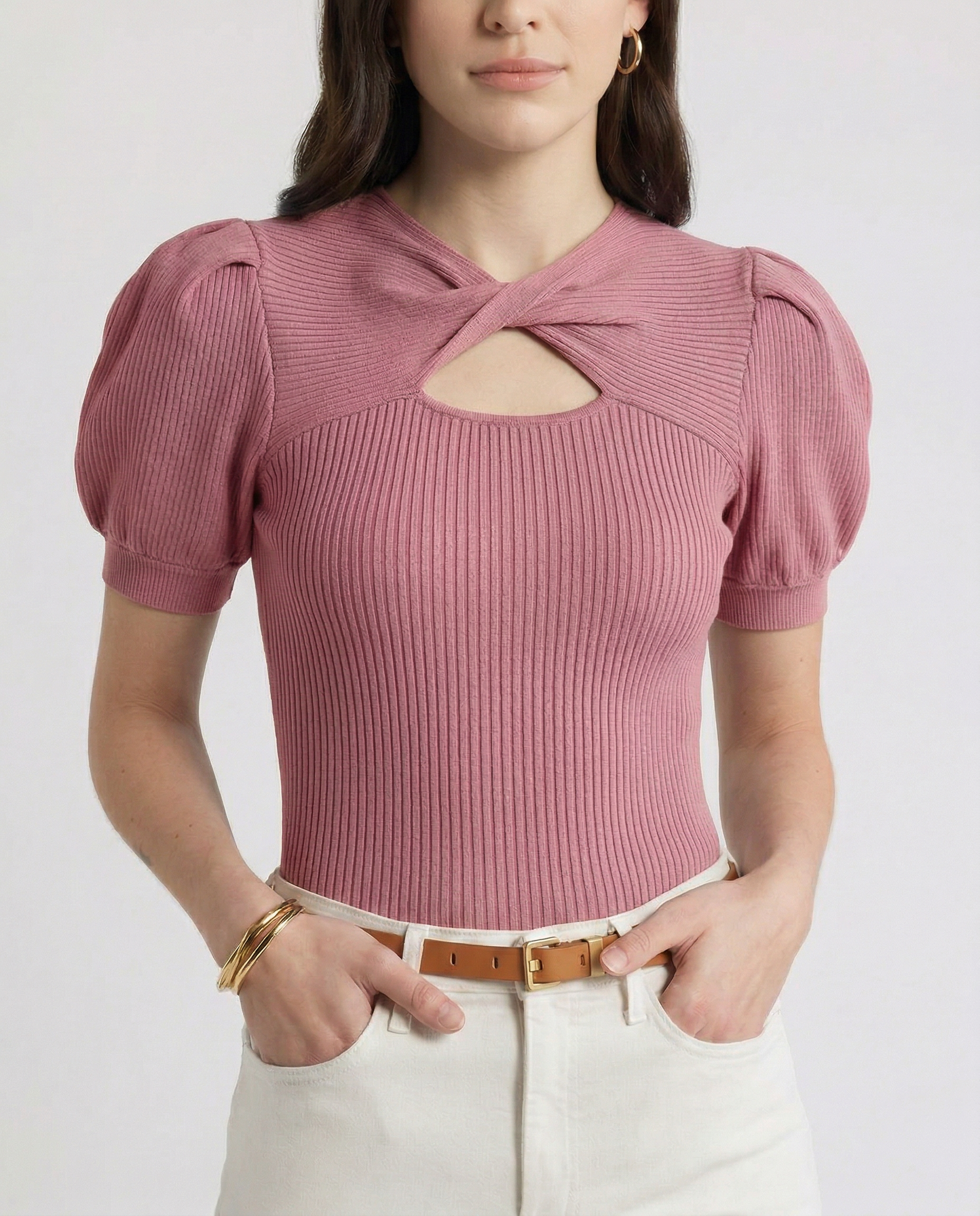 Bridget Cutout Knit Top
