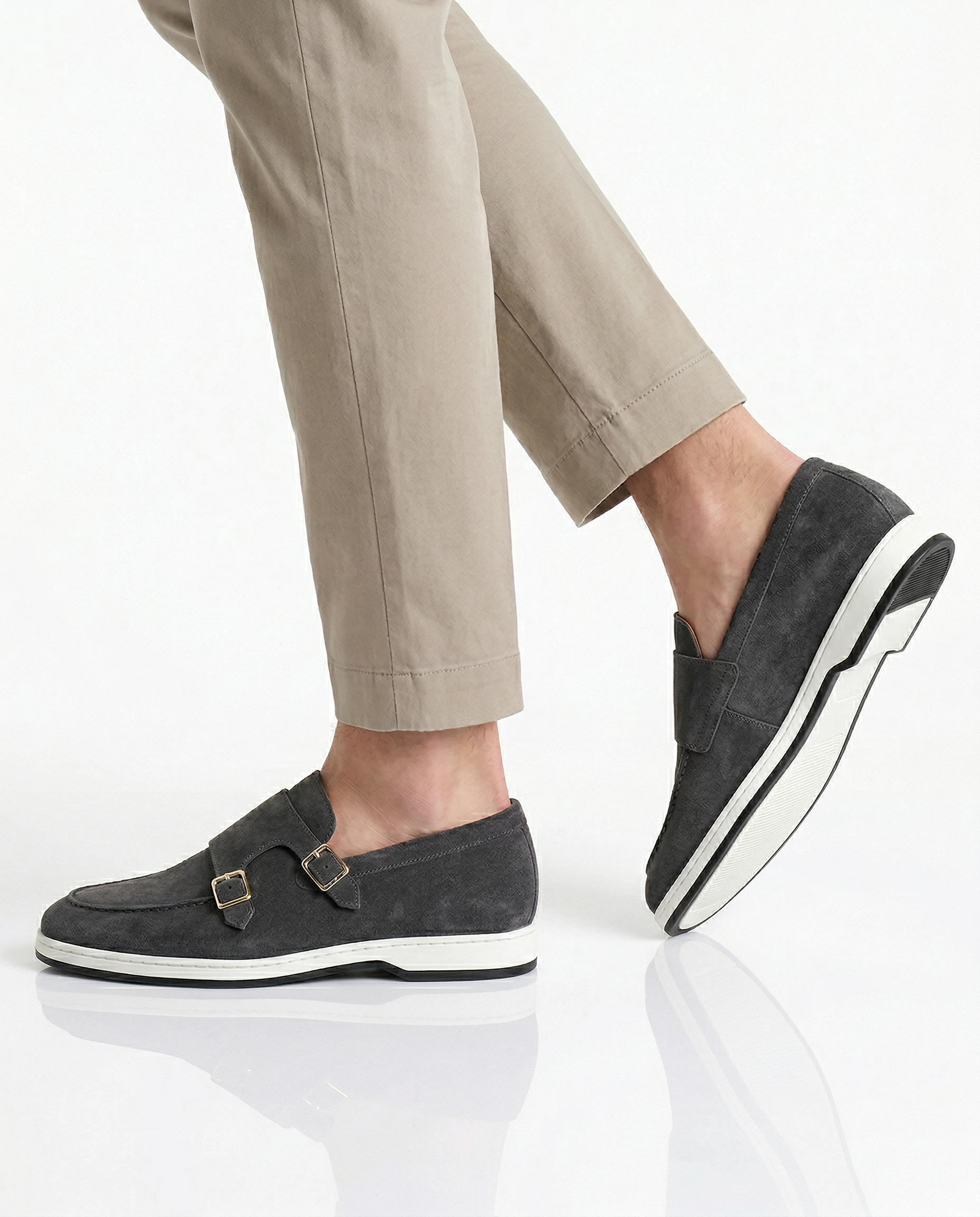 Lancellotti Suede Monkstrap