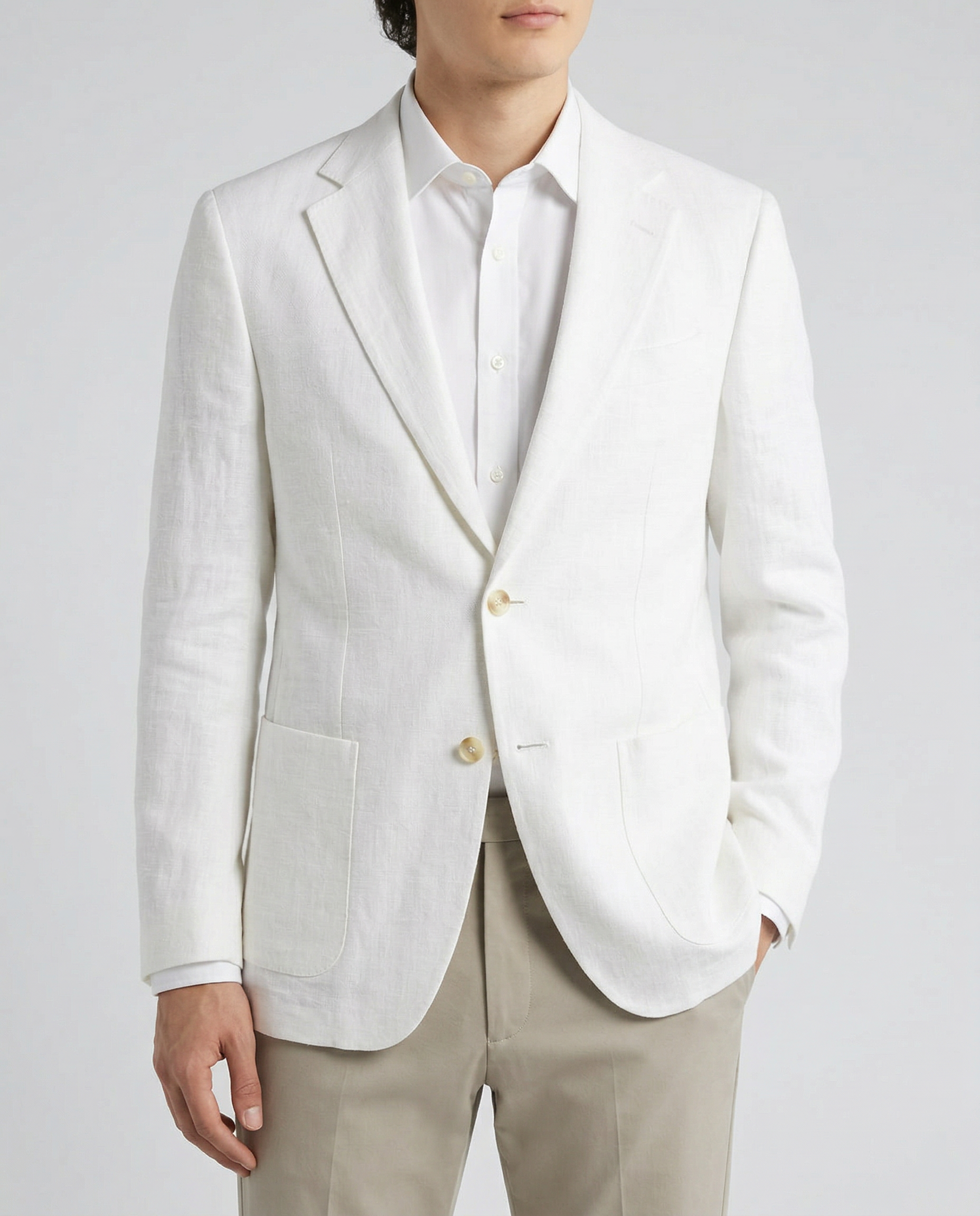 Whitmore Linen-Blend Blazer