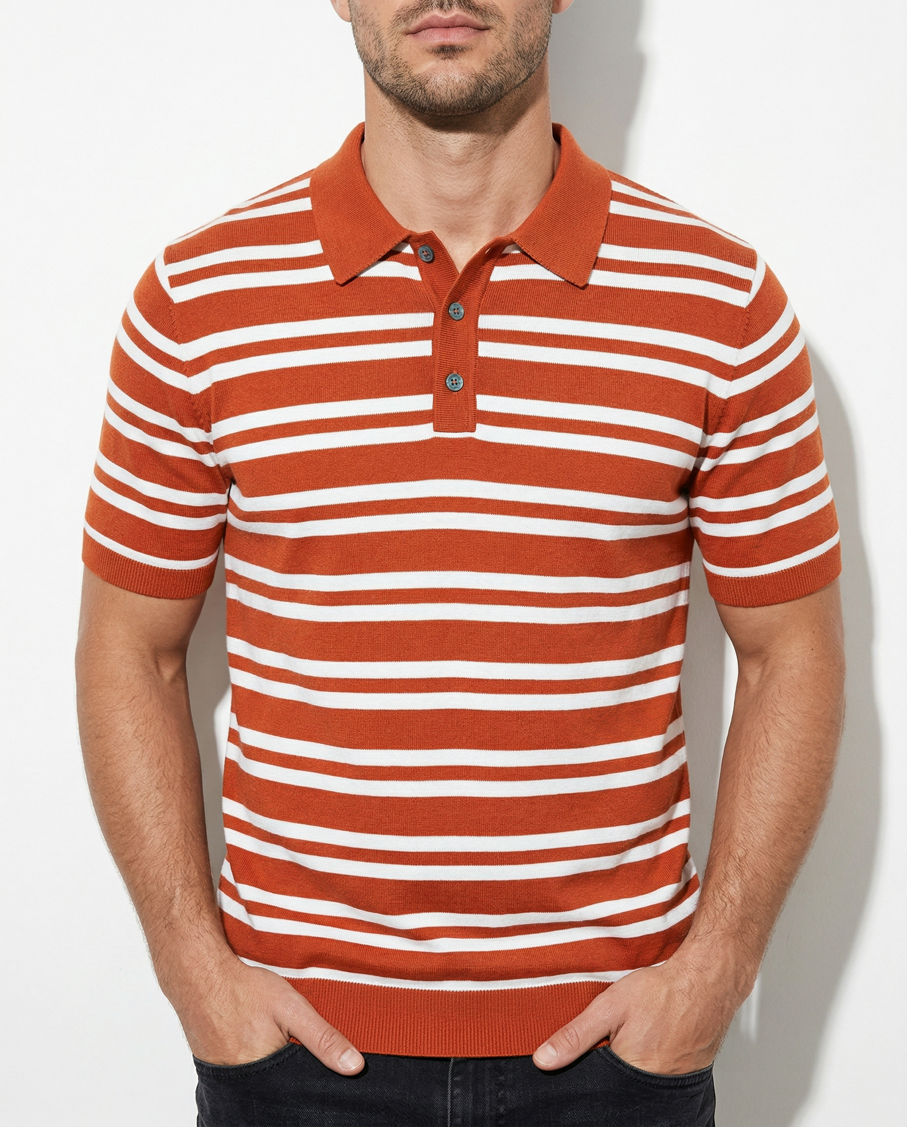 Haverford Striped Polo Shirt