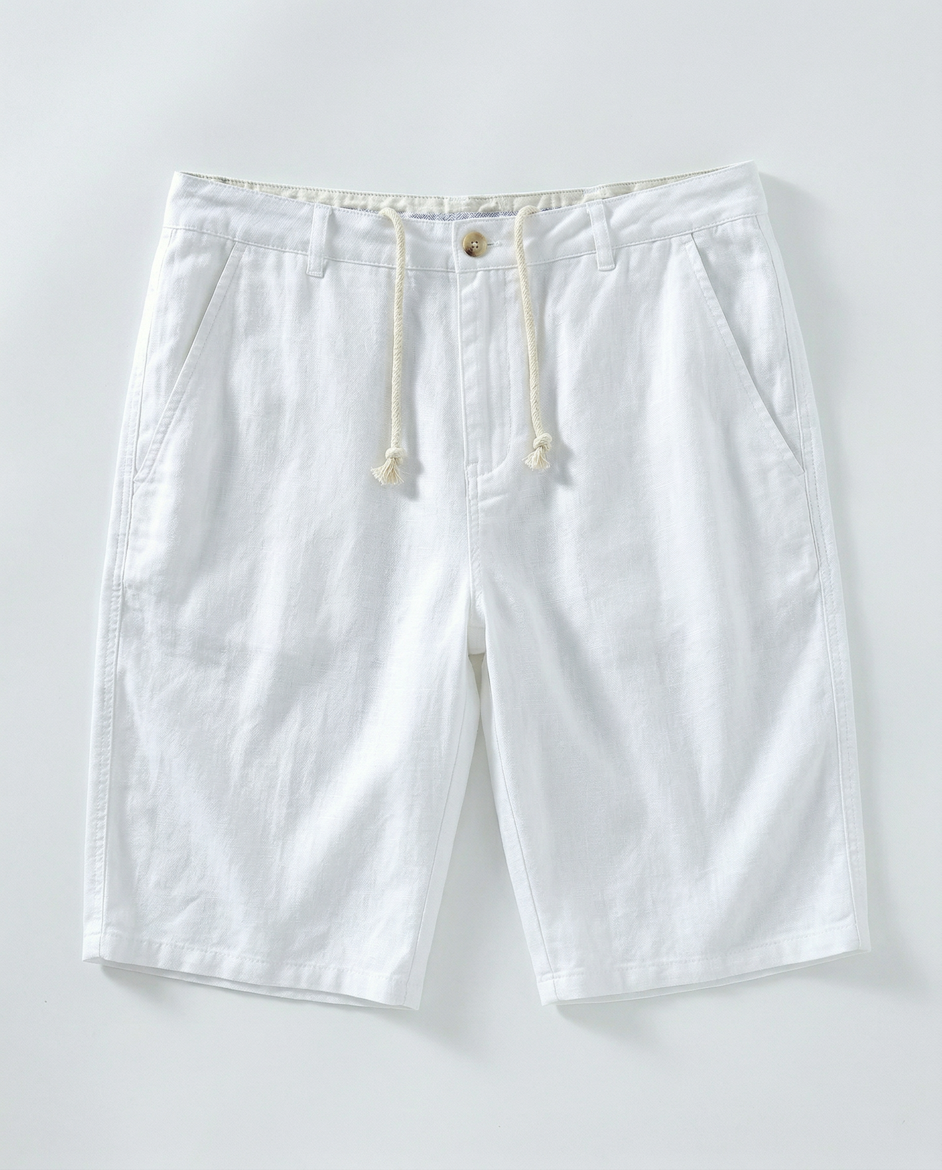 Edward Cavalli Linen Chino Shorts