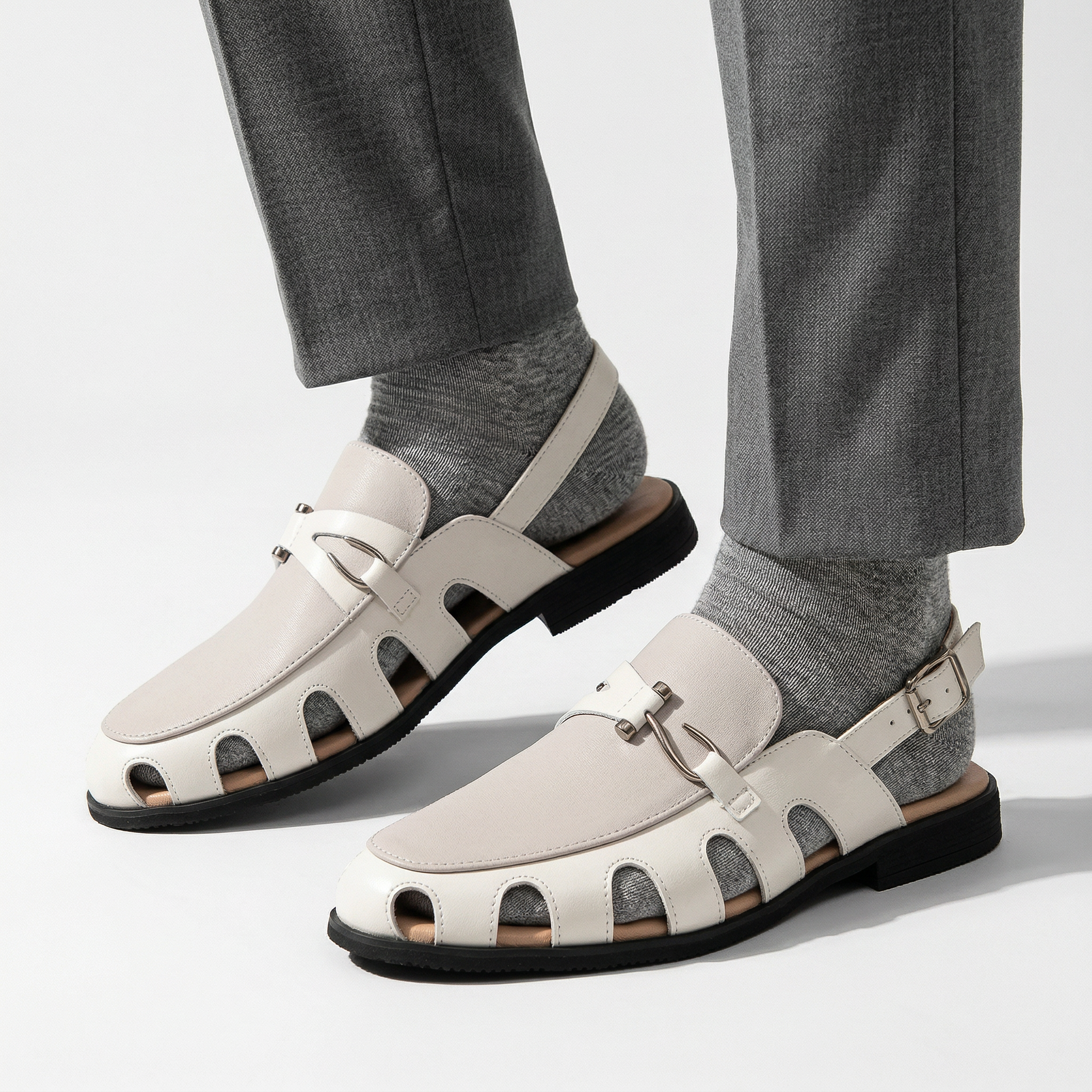 Hafford Leather Slingback Loafer