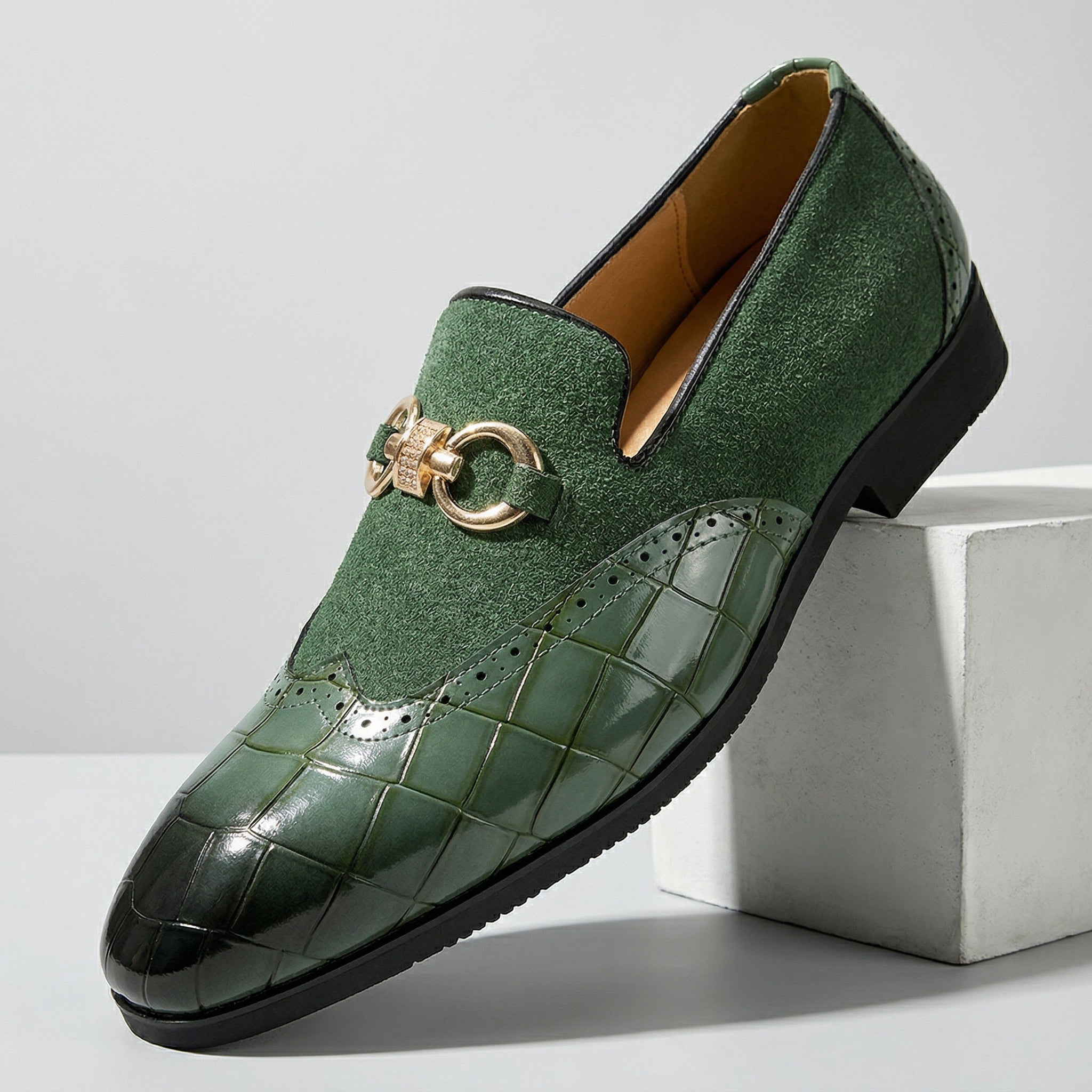 Martinelli Crocksin Leather Loafer