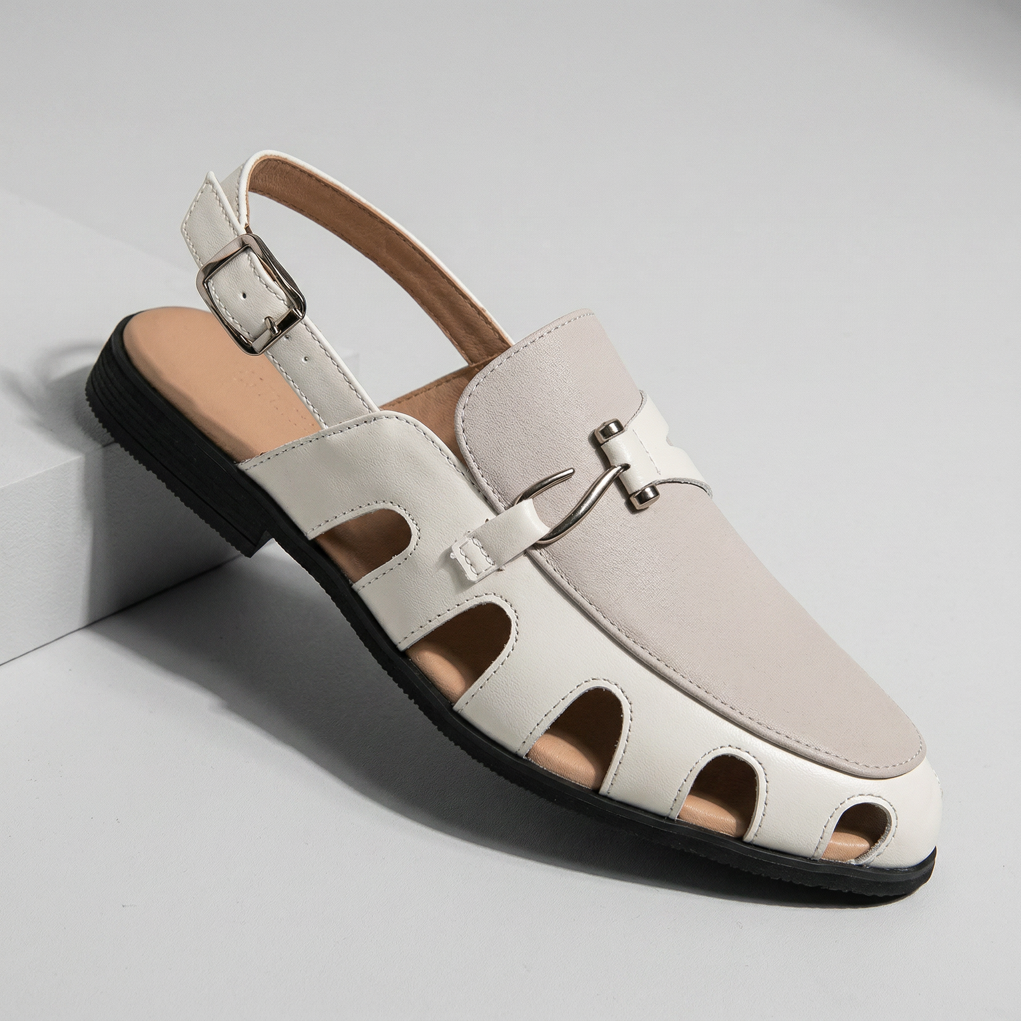 Hafford Leather Slingback Loafer