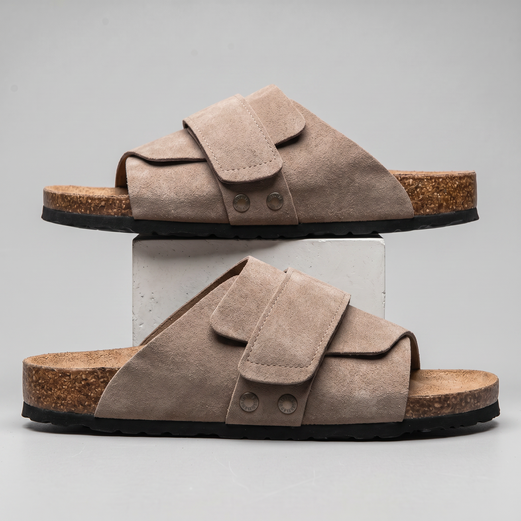 Naples Suede Strap Sandal