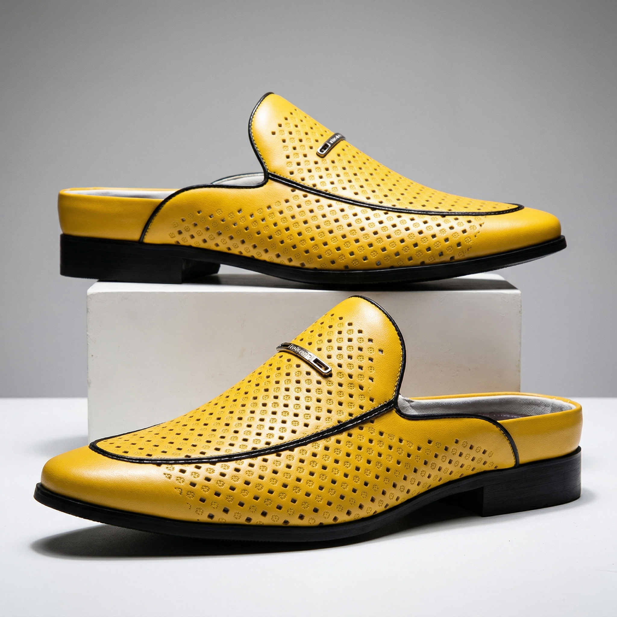Castagnozzi Genuine Leather Mule