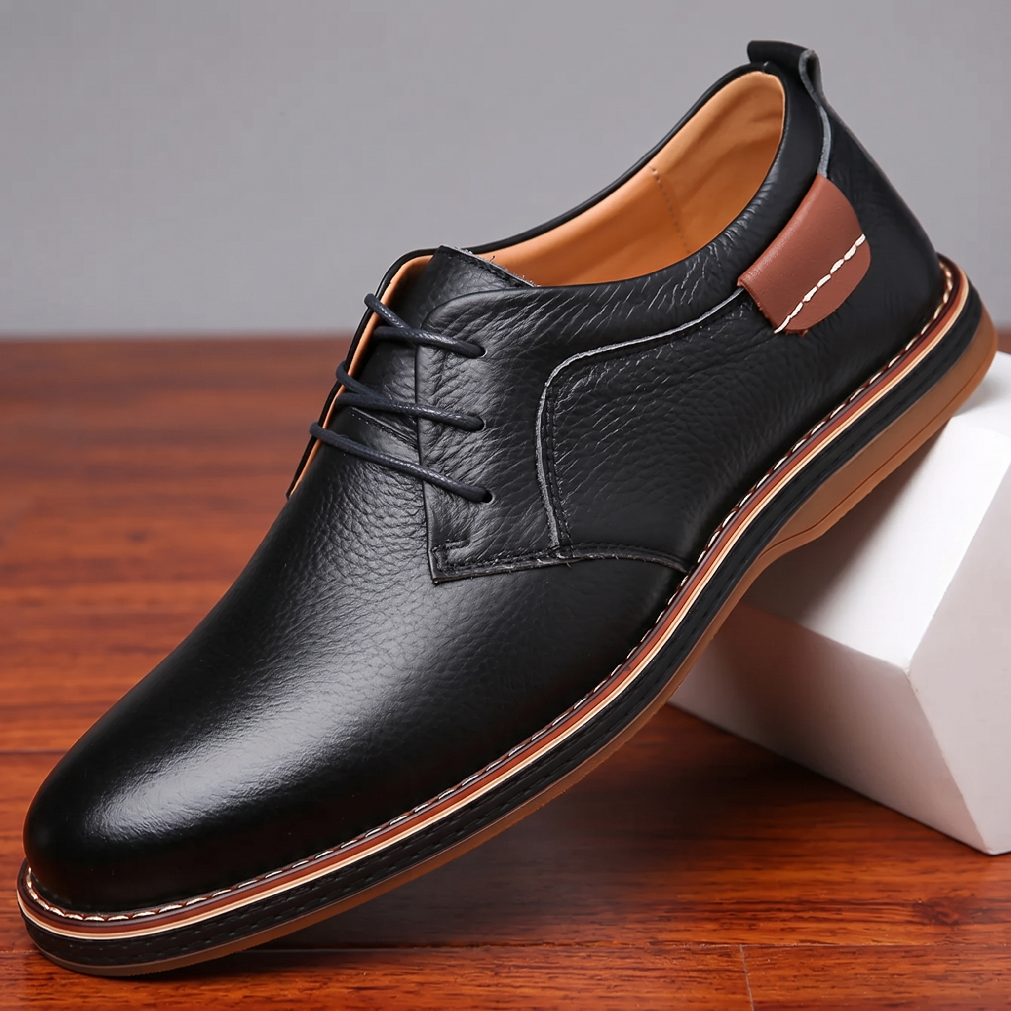 Hoffman Leather Derby Shoe