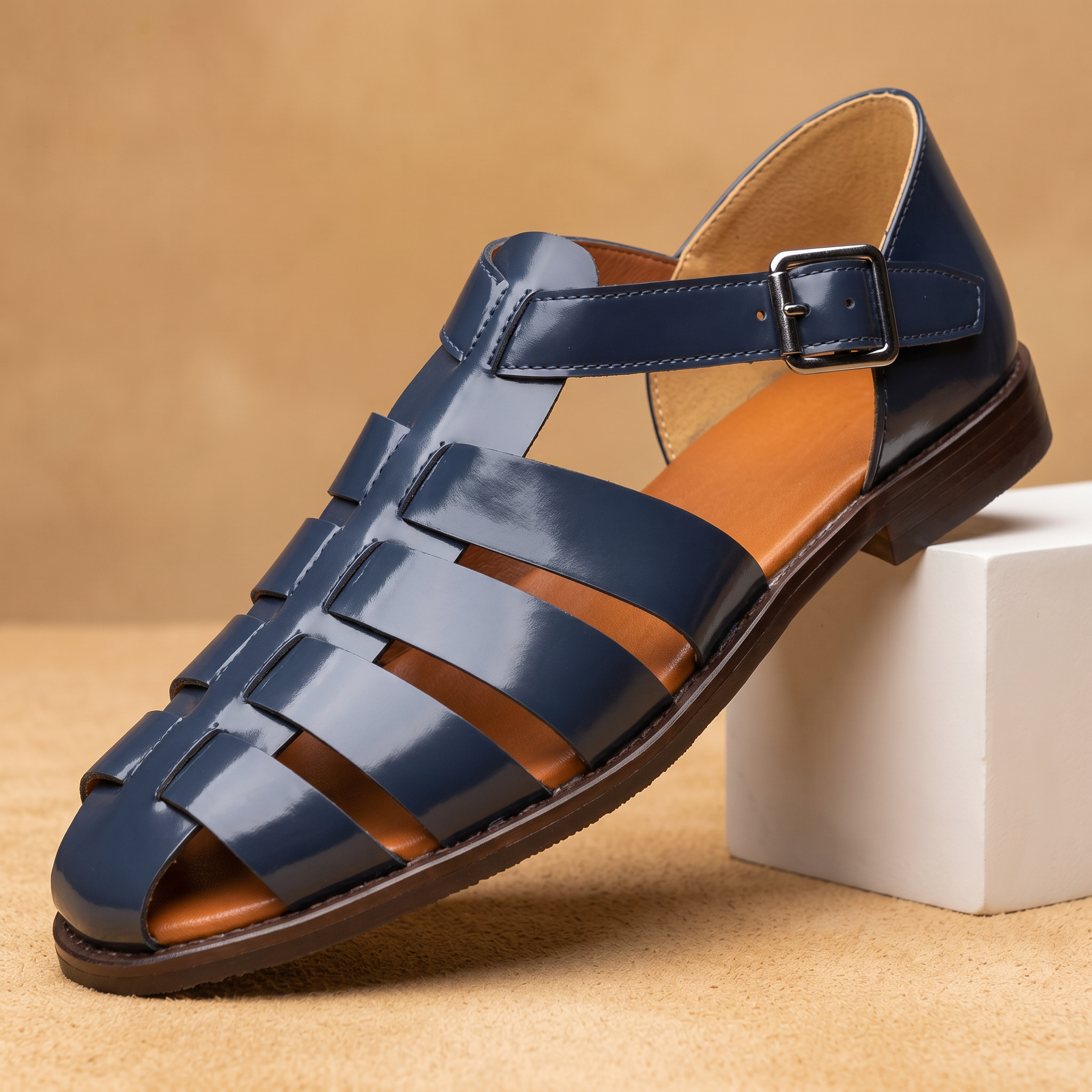 Russo Gladiator Leather Sandal