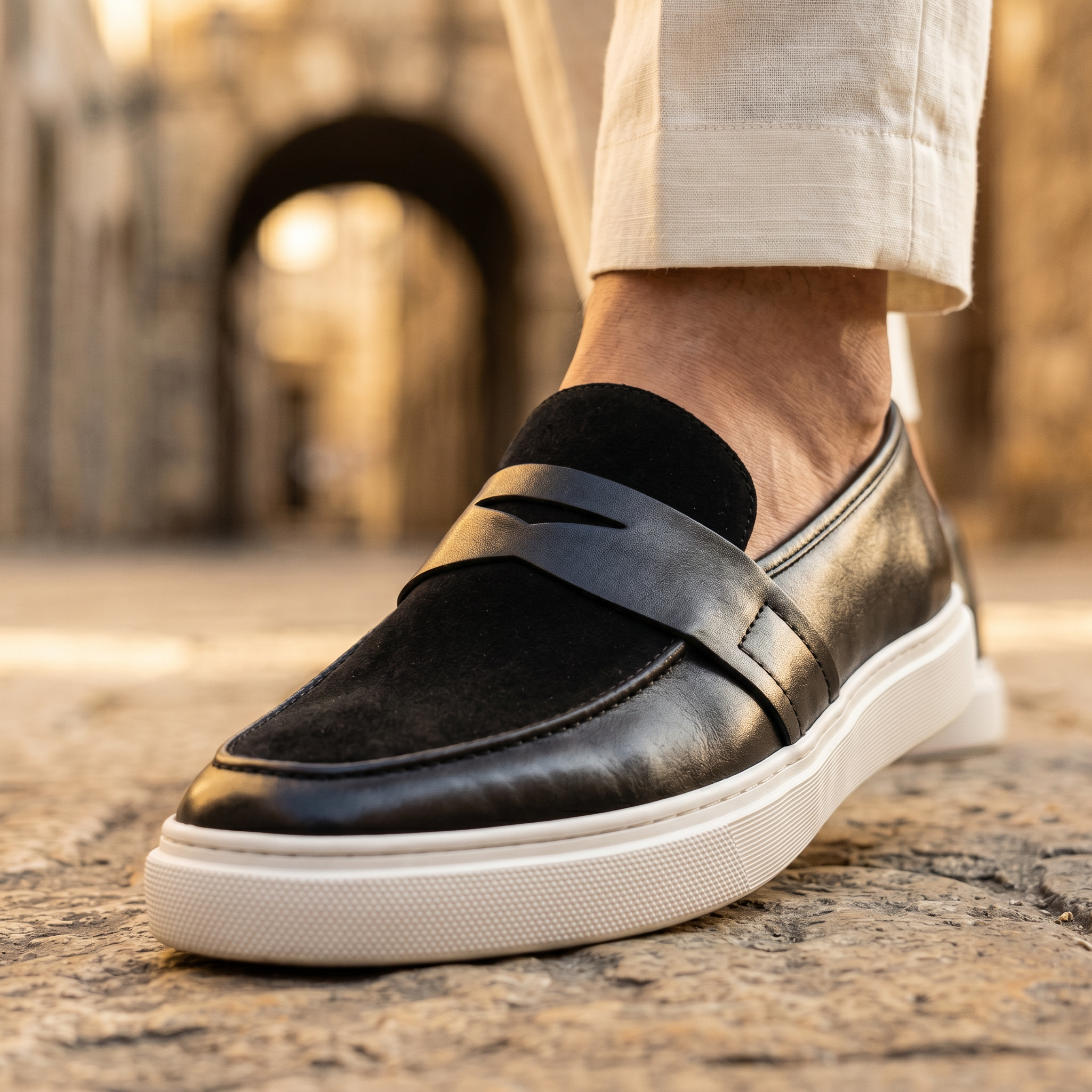 Vincenzo Leather Penny Loafer